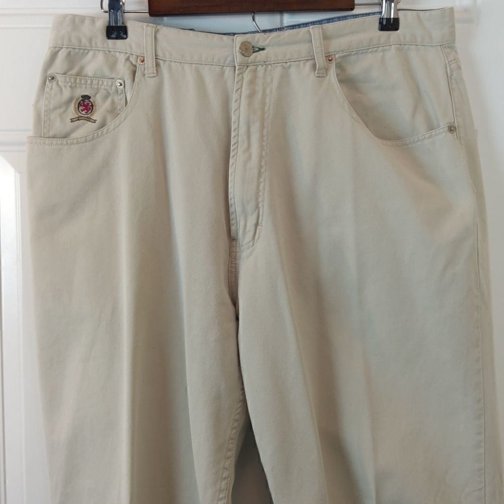 Tommy Hilfiger khaki five pocket pants